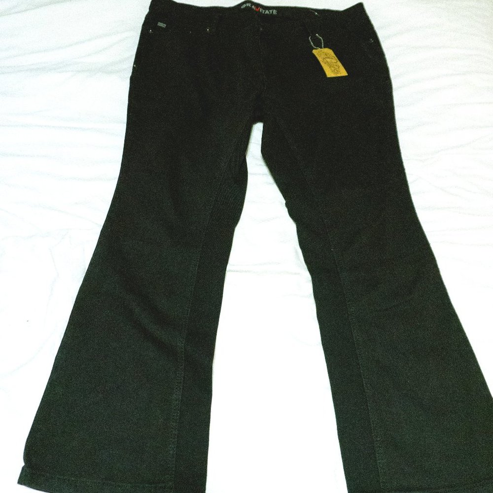 Gravitate Black Jeans boot cut NWT W22 x L32